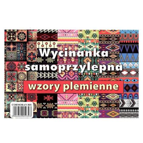 Wycinanka samoprzylepna A4/6 Cormoran Wzory plemienne